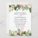 Search for flamingo wedding invitations Modern
