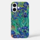 Search for van gogh irises iphone cases Green