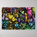 Search for large butterfly posters Colorful