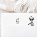 Search for alien return address labels Ufo