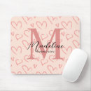Search for pink heart pattern electronics Initials