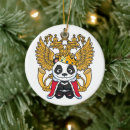 Search for panda bear christmas tree decorations funny