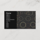 Search for circles business cards Unique