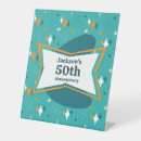 Search for 50th birthday party signs Unique