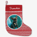 Search for fair isle christmas stockings Red