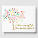 Search for fingerprint guest books Birthday