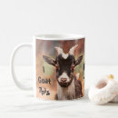 Search for funny goat coffee mugs Farm animal