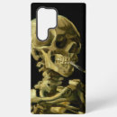 Search for cigarette electronics Skull with burning cigarette