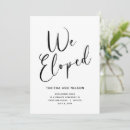 Search for beach wedding announcement cards We eloped
