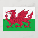 Search for welsh flag postcards Red dragon
