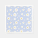 Search for white daisy napkins Pastel
