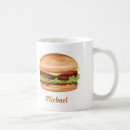 Search for hamburger mugs Illustration