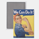 Search for working rectangular magnets Rosie the riveter