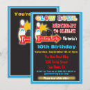 Search for glow bowling invitations Glowing