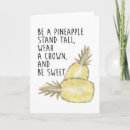 Search for pineapple cards Typography