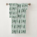 Search for pine trees bath towels Pattern