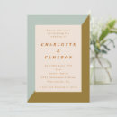 Search for light blue and gold wedding invitations Minimalist