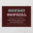 Search for country gender reveal invitations Rustic