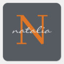 Search for name design stickers Monogrammed