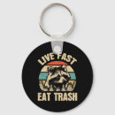 Search for trash key rings Camping