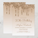 Search for glitter 30th birthday invitations Thirty