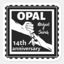 Search for 14 years stickers Fourteenth