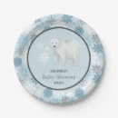 Search for polar bear plates Snowflake