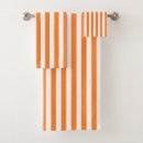 Search for orange stripes bath towels Pattern
