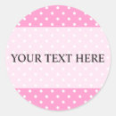 Search for polka dots background stickers White