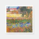 Search for famous paintings placemats Flowering garden