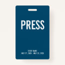 Search for press id badges Modern