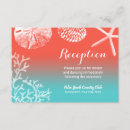 Search for coral reef wedding invitations Tropical