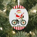 Search for cyclist christmas tree decorations Mountain biking