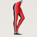 Search for red white and black leggings Women's fashion