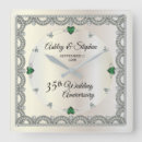 Search for 35th wedding anniversary gifts Emerald