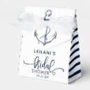 Search for nautical favour boxes Bridal shower