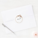 Search for natural wedding stickers Minimalist