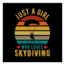 Search for skydivers posters Base jumping