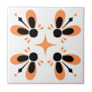 Search for black and white floral pattern tiles Retro