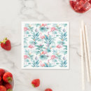 Search for pink flamingo napkins Tropical