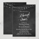 Search for chalkboard rehearsal dinner invitations Typography