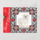 Search for maltese dog christmas cards Merry
