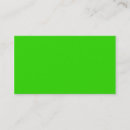Search for bright lime paper business cards Green