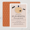 Search for modern halloween invitations Bat