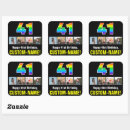 Search for forty first birthday stickers 41 years old