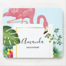 Search for pink flamingo mousepads Summer