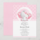 Search for watercolor elephant baby shower invitations Simple