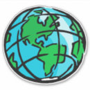 Search for world map globe stickers Geography