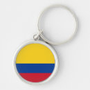 Search for colombian flag key rings World flags