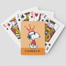 Search for characters playing cards Snoopy